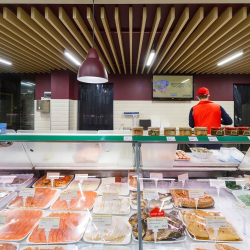 Wallhof Rail System™ с декором под дерево