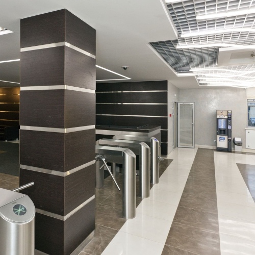 Панели Wallhof в отделке Газпром.