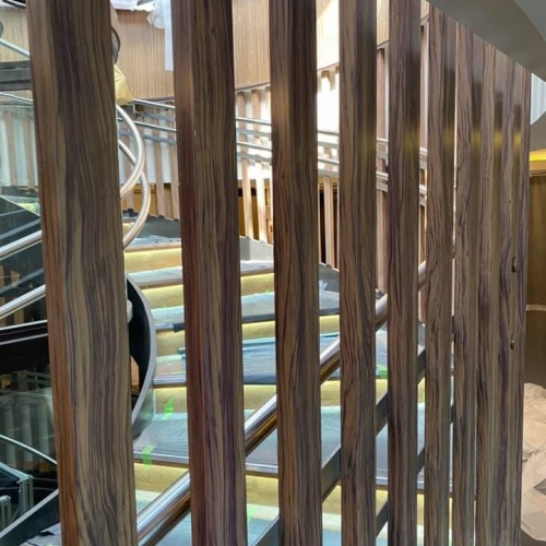 Уникальный декор реек Wallhof теплохода.