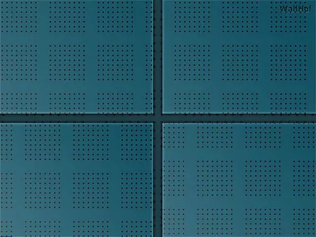 Панели крашенные Океанская синь RAL - 5020