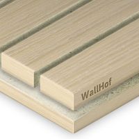 (имитация акустической тип 16/2) Шпон Дуб выбеленный 904S