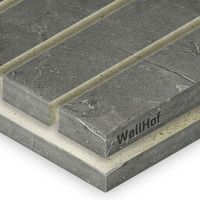 (имитация акустики 16/2) HPL «Мрамор грей темный» (LM 0434)