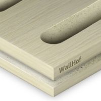 Акустическая тип L10 Шпон Дуб выбеленный 5BDS