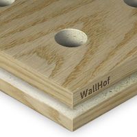 Акустическая тип R10 Шпон Дуб