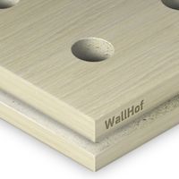 Акустическая тип R10 Шпон Дуб выбеленный 5BDS