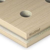 Акустическая тип R10 Шпон Дуб выбеленный 904S