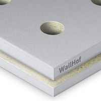 Акустическая тип R10 HPL-пластик «Алюминий» (LM 1001)